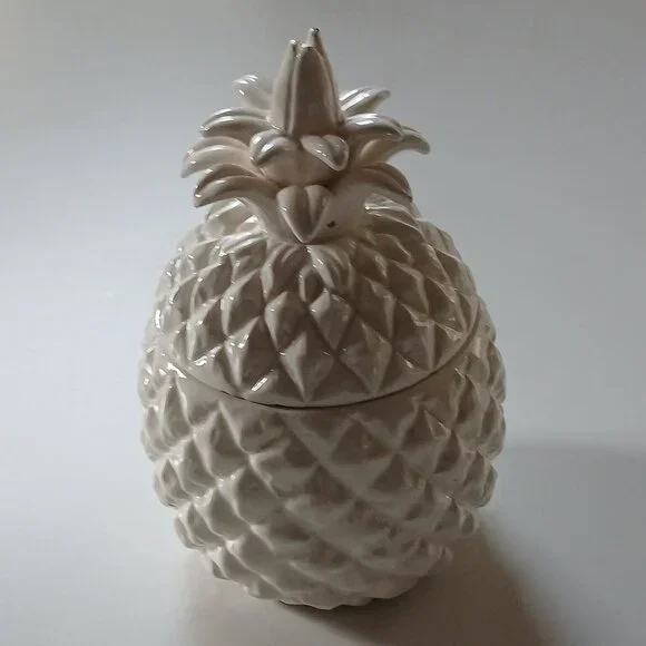 Pineapple ceramic container - Picture 1 of 4